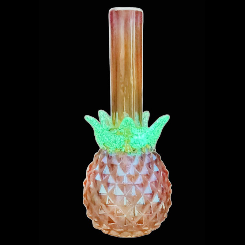 8" Pineapple with Glow in The Dark Leaves