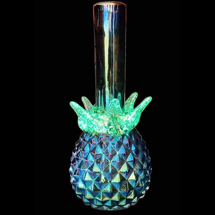 10" Pineapple with Glow in the Dark Leaves