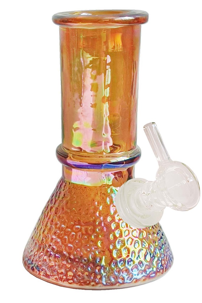 5" Mini Beaker with Hammered Finish