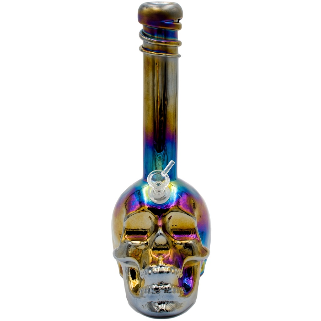 14" Skull w/ Thick Mouth Piece & Upper Wrap