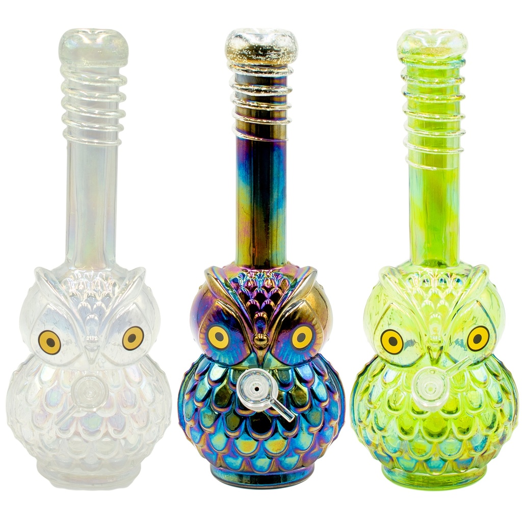12" Owl w/ Glow in the Dark Mouth Piece & Upper Wrap