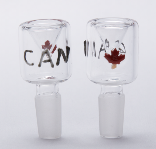 CAN with Maple Leaf Smoking Bowl