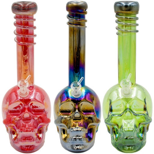 14" Skull w/ Thick Mouth Piece & Upper Wrap