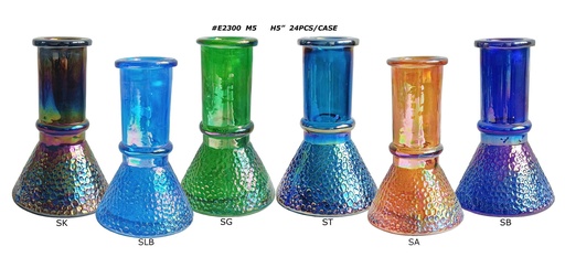 5" Mini Beaker with Hammered Finish