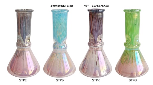 8" Beaker with Ice Catcher