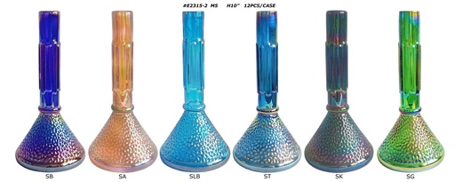 10" Beaker with Grip & Hammered Finish