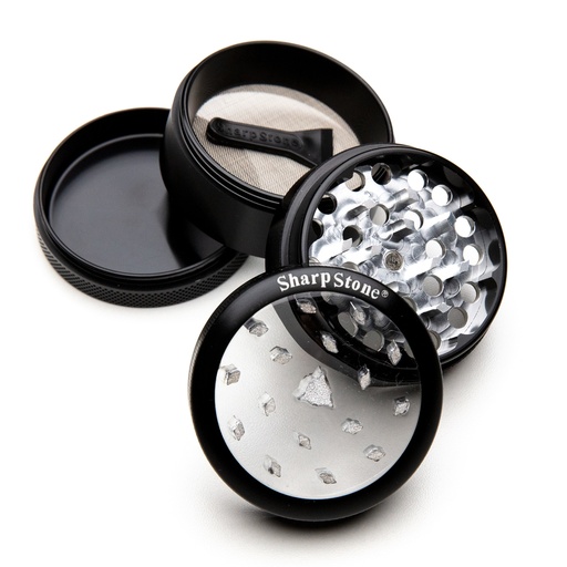2.2" 4 Layers Aluminum Grinder w/ Clear top
