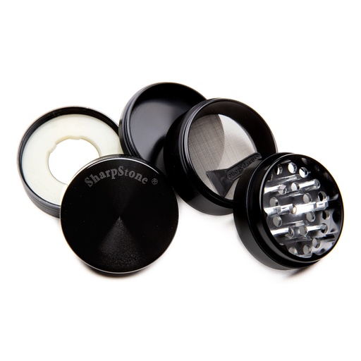 [ALV2.2(5)/GND1502MK] 2.2" 5 Layers Aluminum Grinder with Viberator