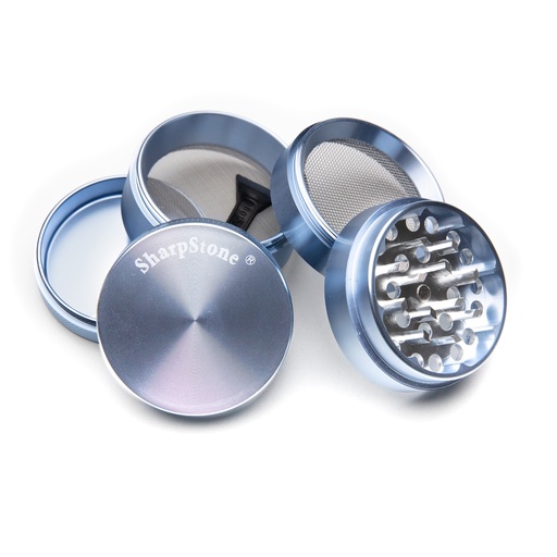 2.2" 5 Layers Aluminum Grinder w/ Duo Filter
