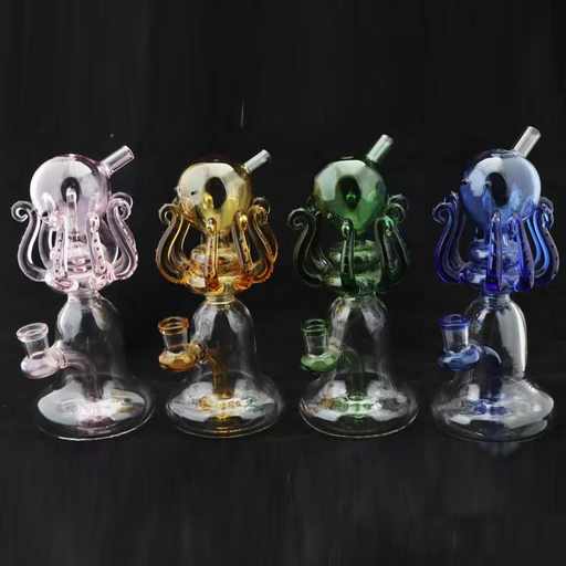8" Octopus w/ Round Head &All Arms up