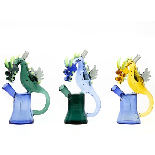 7" Dragon on Pot