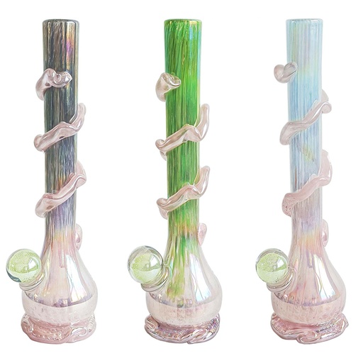 16" Styled Base w/ Spiral & Glow in the Dark Ball